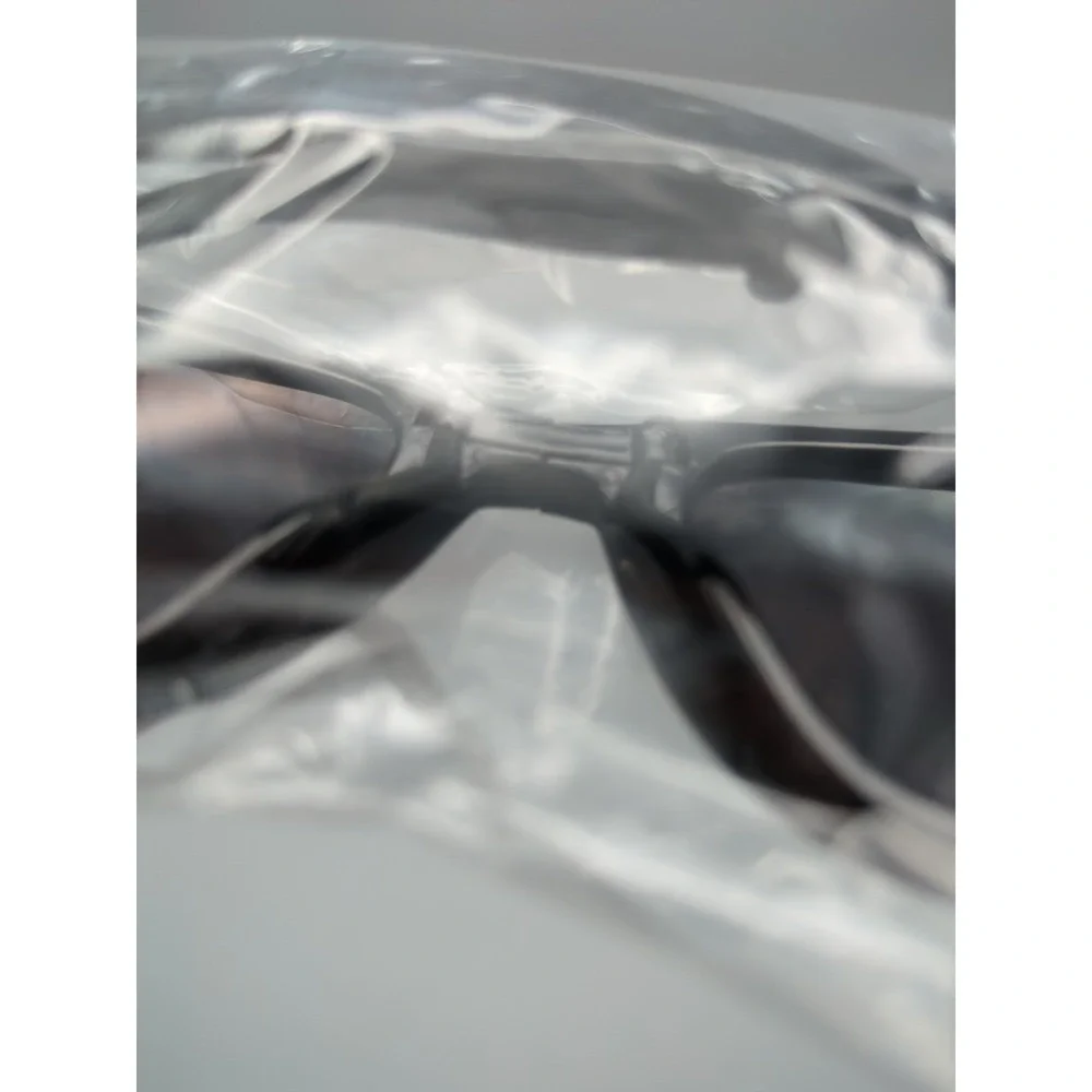 Google SWAG Black Sunglasses Unisex UV Protection Foldable White Retro SerifLogo